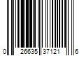 Barcode Image for UPC code 026635371216