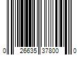 Barcode Image for UPC code 026635378000