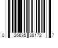 Barcode Image for UPC code 026635381727