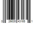 Barcode Image for UPC code 026635431651