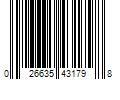 Barcode Image for UPC code 026635431798