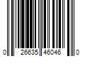 Barcode Image for UPC code 026635460460