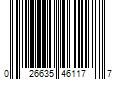 Barcode Image for UPC code 026635461177