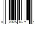 Barcode Image for UPC code 026635467711