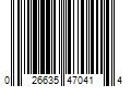 Barcode Image for UPC code 026635470414