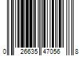 Barcode Image for UPC code 026635470568