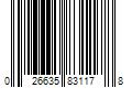 Barcode Image for UPC code 026635831178