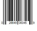 Barcode Image for UPC code 026649063459