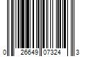 Barcode Image for UPC code 026649073243