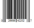 Barcode Image for UPC code 026656422027