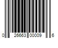 Barcode Image for UPC code 026663000096