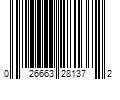 Barcode Image for UPC code 026663281372