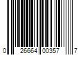 Barcode Image for UPC code 026664003577