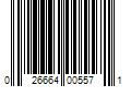 Barcode Image for UPC code 026664005571