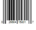 Barcode Image for UPC code 026664158017