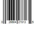 Barcode Image for UPC code 026664278135