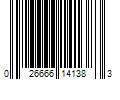 Barcode Image for UPC code 026666141383