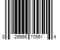 Barcode Image for UPC code 026666709514