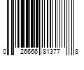 Barcode Image for UPC code 026666813778