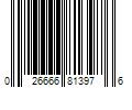 Barcode Image for UPC code 026666813976