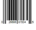 Barcode Image for UPC code 026666815345