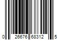 Barcode Image for UPC code 026676683125