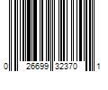 Barcode Image for UPC code 026699323701