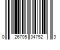 Barcode Image for UPC code 026705347523