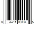 Barcode Image for UPC code 026711000085