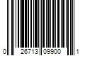 Barcode Image for UPC code 026713099001