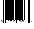 Barcode Image for UPC code 026715100583