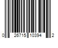 Barcode Image for UPC code 026715103942