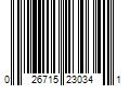 Barcode Image for UPC code 026715230341