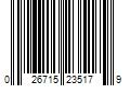 Barcode Image for UPC code 026715235179