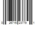 Barcode Image for UPC code 026715237791