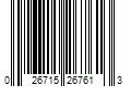 Barcode Image for UPC code 026715267613