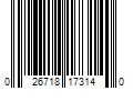 Barcode Image for UPC code 026718173140