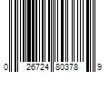 Barcode Image for UPC code 026724803789