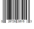 Barcode Image for UPC code 026729285153