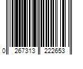 Barcode Image for UPC code 0267313222653