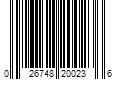 Barcode Image for UPC code 026748200236