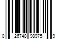 Barcode Image for UPC code 026748989759