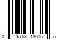 Barcode Image for UPC code 026753136155