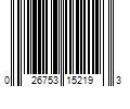 Barcode Image for UPC code 026753152193