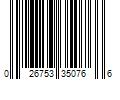 Barcode Image for UPC code 026753350766