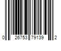 Barcode Image for UPC code 026753791392