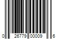 Barcode Image for UPC code 026779000096