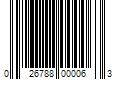 Barcode Image for UPC code 026788000063