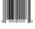 Barcode Image for UPC code 026834000085