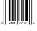 Barcode Image for UPC code 026851004103